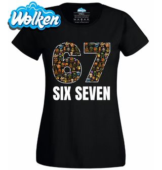 Dámské tričko Italský Brainrot Six Seven 67.jpg
