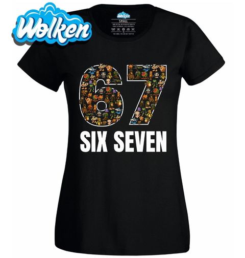 Obrázek produktu Dámské tričko Italský Brainrot Six Seven 67
