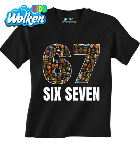 Obrázek produktu Dětské tričko Italský Brainrot Six Seven 67