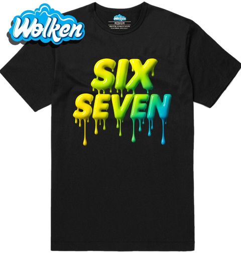 Obrázek produktu Pánské tričko Rozteklý Meme 67 Six Seven