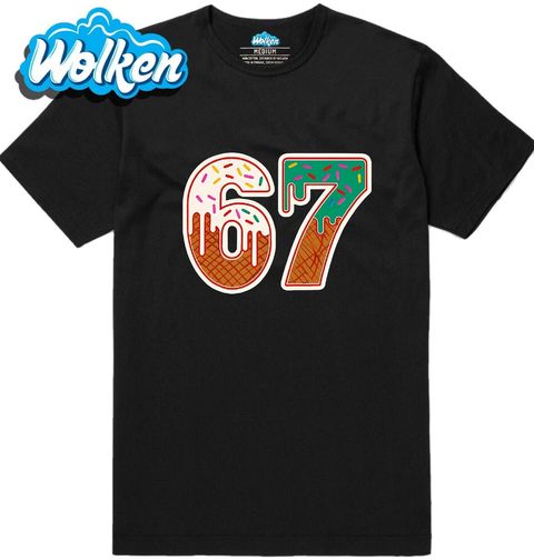 Obrázek produktu Pánské tričko Meme Zmrzlina 67 Six Seven