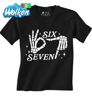 Dětské tričko Nesmrtelný Meme 67 Six Seven.jpg