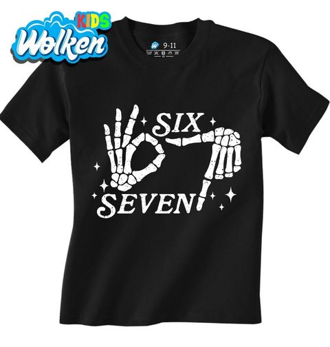 Obrázek produktu Dětské tričko Nesmrtelný Meme 67 Six Seven
