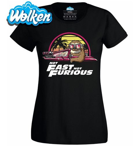 Obrázek produktu Dámské tričko Lenochod v Autě Not Fast Not Furious