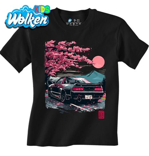 Obrázek produktu Dětské tričko Japonské Auto pod Horou Fuji