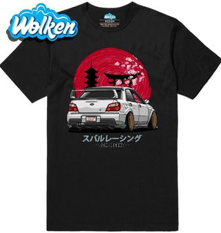 Pánské tričko Subaru pod Sakurami JDM Legend.jpg