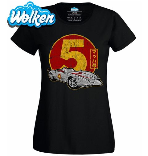 Obrázek produktu Dámské tričko Závodní Auto Speed Racer Mach 5