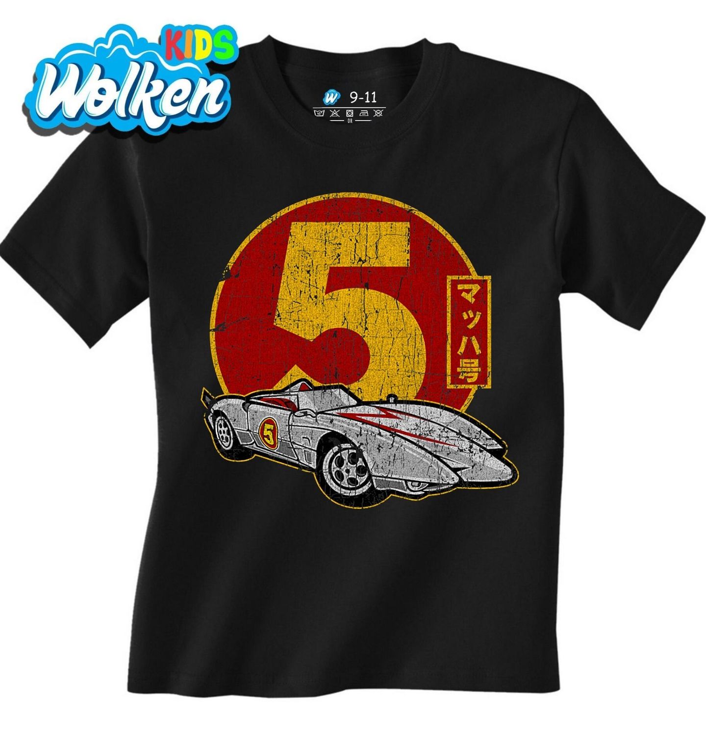 Dětské tričko Závodní Auto Speed Racer Mach 5.jpg
