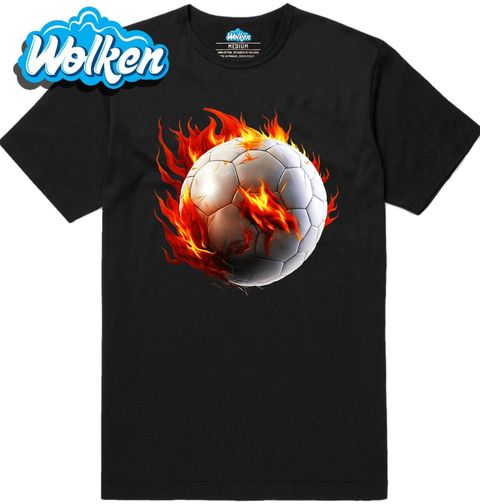Obrázek produktu Pánské tričko Sportovní Míč v Plamenech