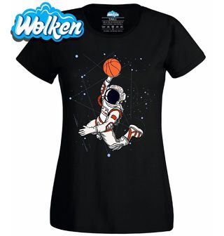 Dámské tričko Smečující Astronaut Basketbalista.jpg