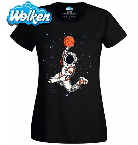 Obrázek produktu Dámské tričko Smečující Astronaut Basketbalista