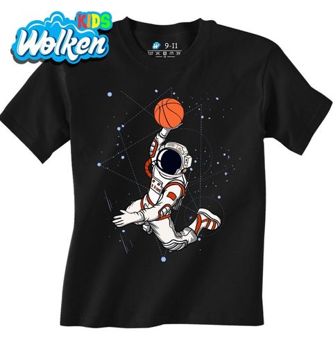 Obrázek produktu Dětské tričko Smečující Astronaut Basketbalista