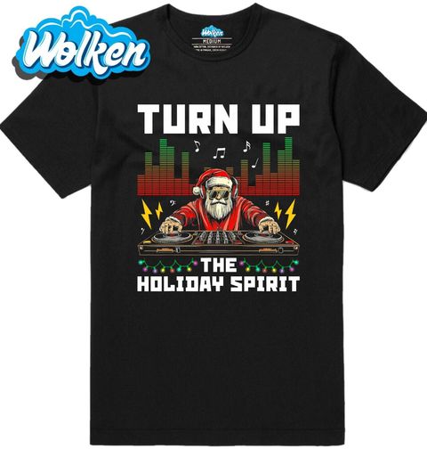 Obrázek produktu Pánské tričko Vánoční DJ Santa