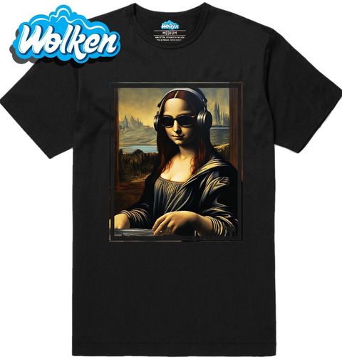 Obrázek produktu Pánské tričko DJ Mona Lisa se Sluchátky