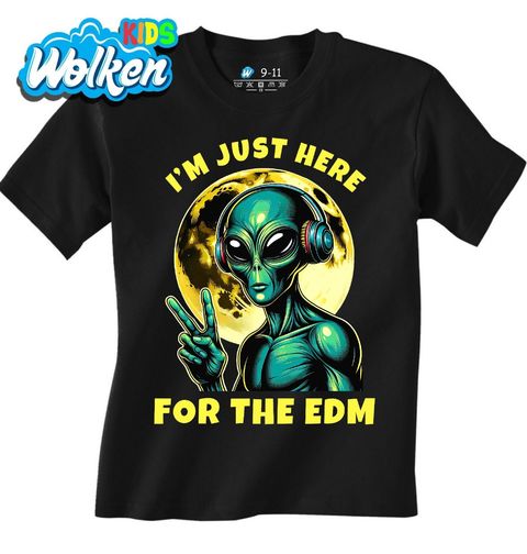 Obrázek produktu Dětské tričko Mimozemšťan Jsem tu jen kvůli EDM