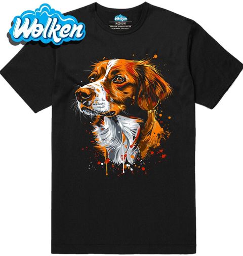 Obrázek produktu Pánské tričko Bretaňský ohař Brittany Dog