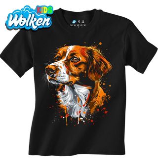 Dětské tričko Bretaňský ohař Brittany Dog.jpg