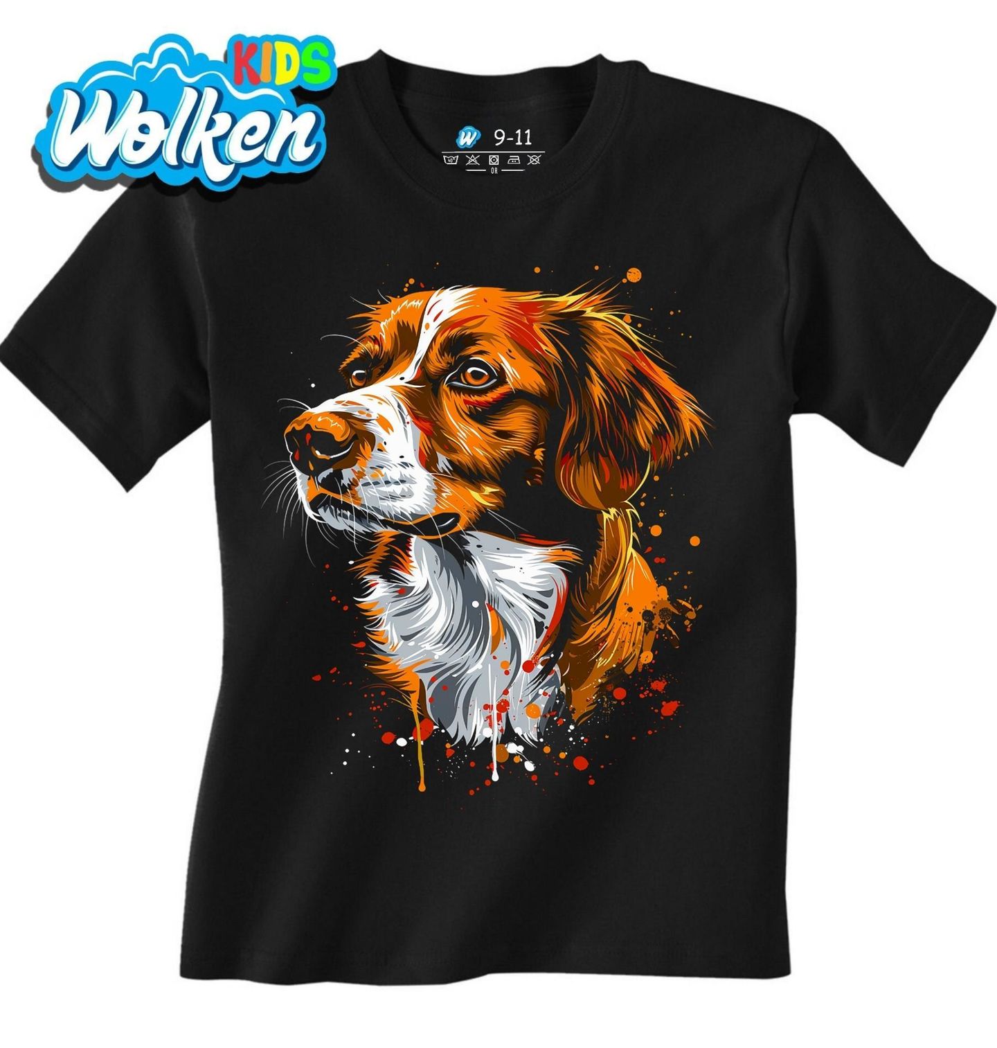 Dětské tričko Bretaňský ohař Brittany Dog.jpg