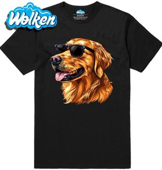 Pánské tričko Cool Zlatý retrívr.jpg