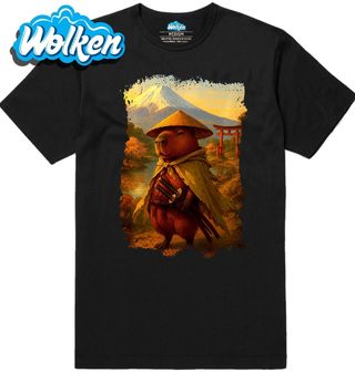 Pánské tričko Kapybara Samuraj.jpg