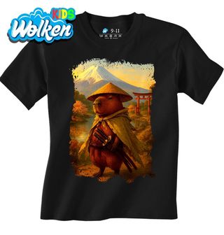 Dětské tričko Kapybara Samuraj.jpg