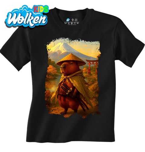 Obrázek produktu Dětské tričko Kapybara Samuraj