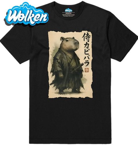 Obrázek produktu Pánské tričko Japonský Samuraj Kapybara