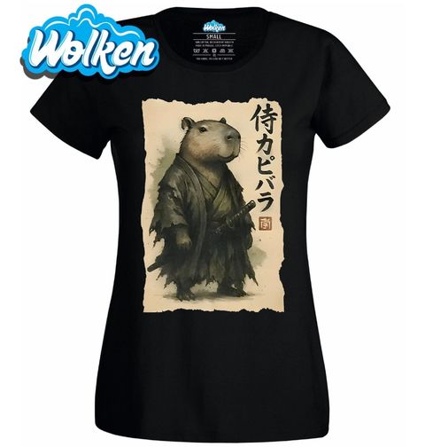 Obrázek produktu Dámské tričko Japonský Samuraj Kapybara