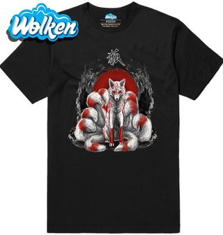 Pánské tričko Devítiocasá Liška Kitsune.jpg