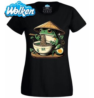 Dámské tričko Japonská Žába a Ramen.jpg