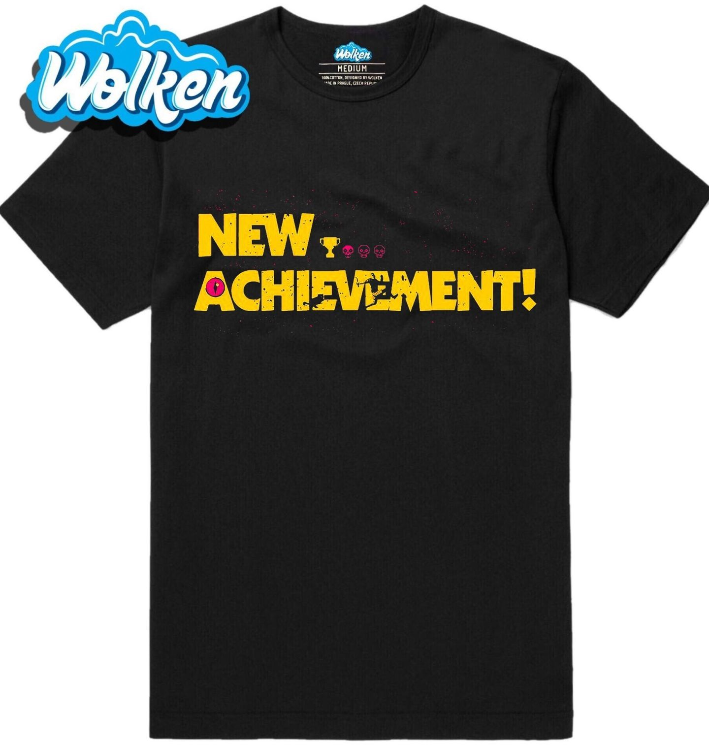 Pánské tričko Nový úspěch odemčen! New Achievement.jpg