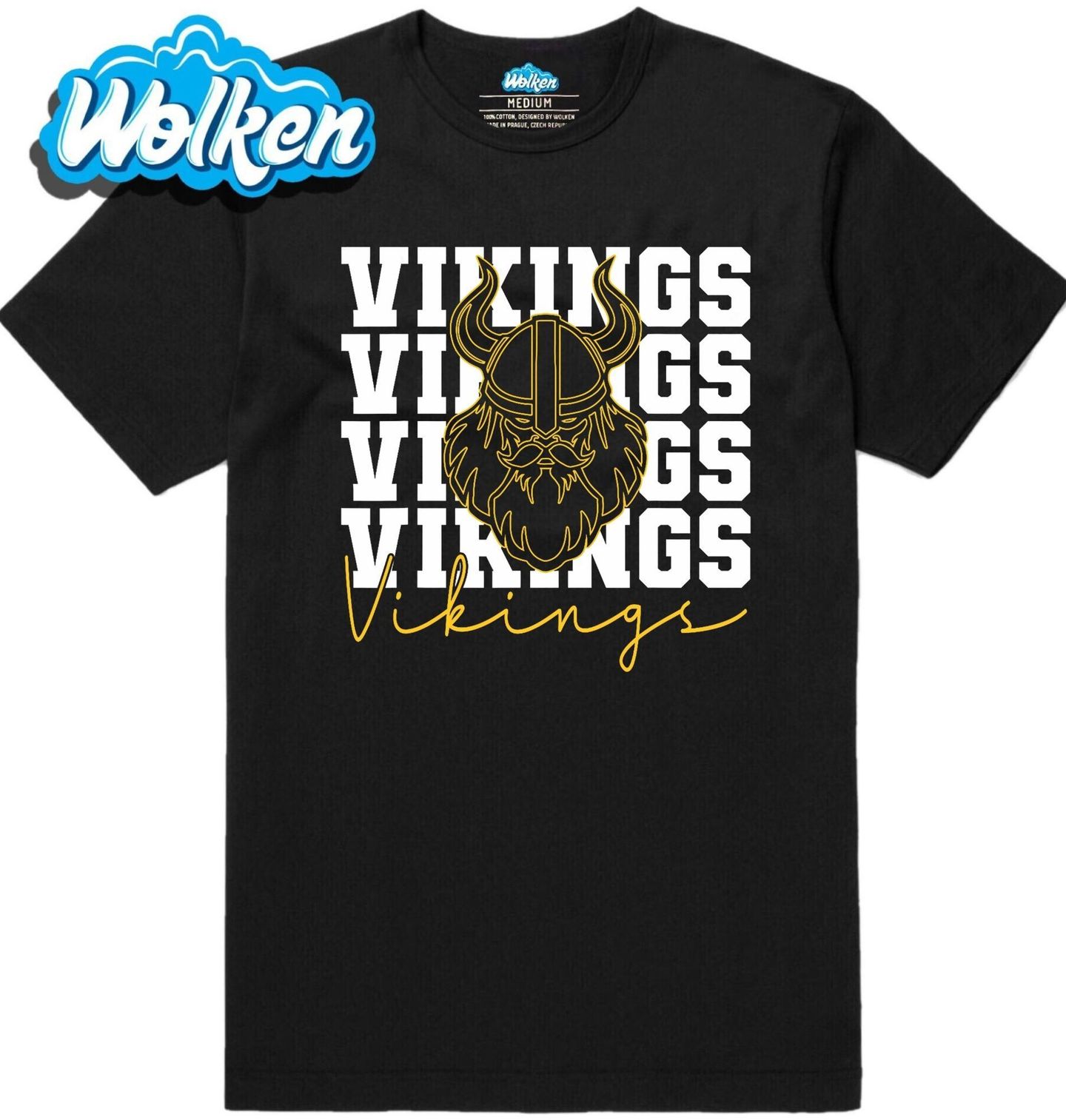 Pánské tričko Viking Tvář Bojovníka.jpg