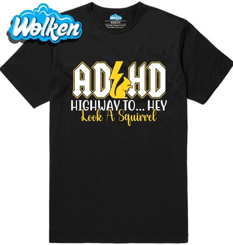 Obrázek produktu Pánské tričko Rocková Veverka ACDC