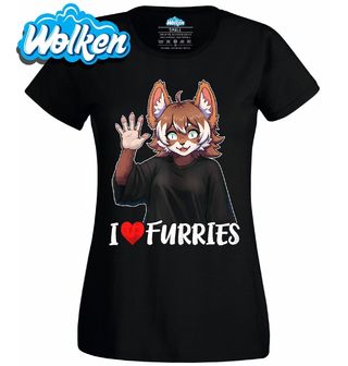 Dámské tričko Miluji Furíky I Love Furries.jpg