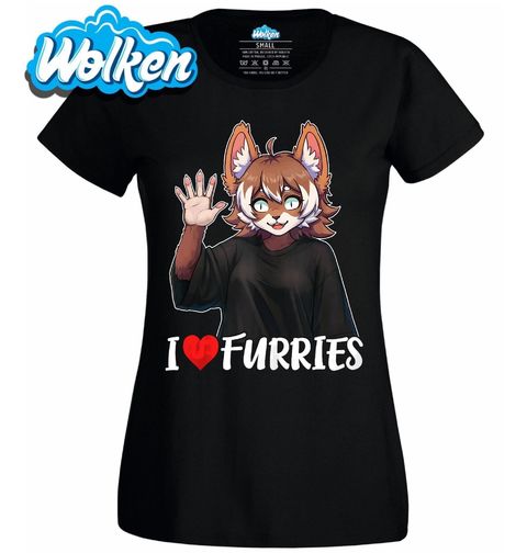 Obrázek produktu Dámské tričko Miluji Furíky I Love Furries