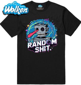 Pánské tričko Rozbitý Robot RANDOM SHIT.jpg