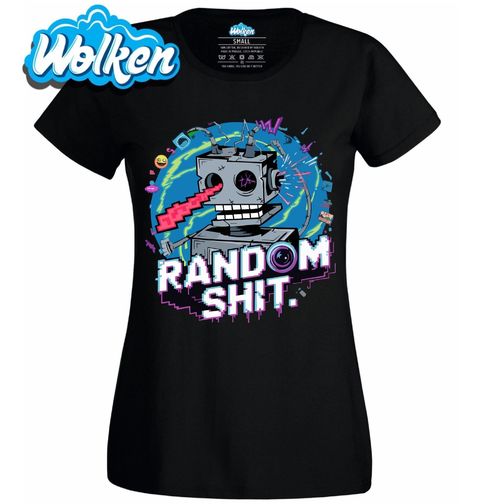 Obrázek produktu Dámské tričko Rozbitý Robot RANDOM SHIT