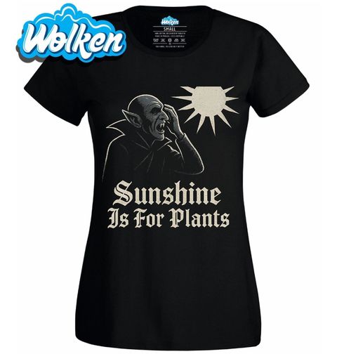 Obrázek produktu Dámské tričko Upír na Spalujícím Slunci Sunshine is for plants