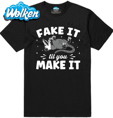 Obrázek produktu Pánské tričko Líná Vačice Fake it 'til you make it