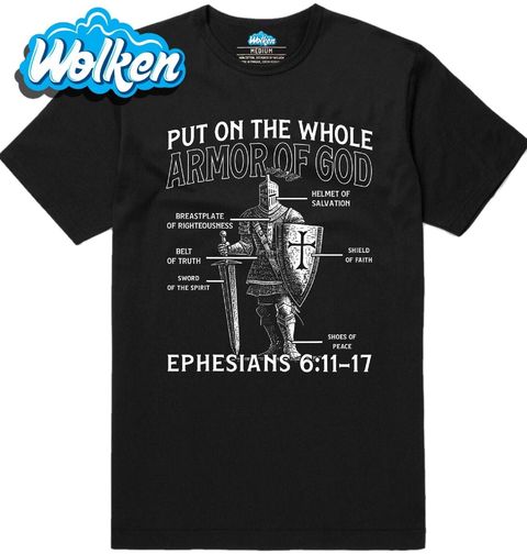 Obrázek produktu Pánské tričko Templář Ephesians 6:11–17