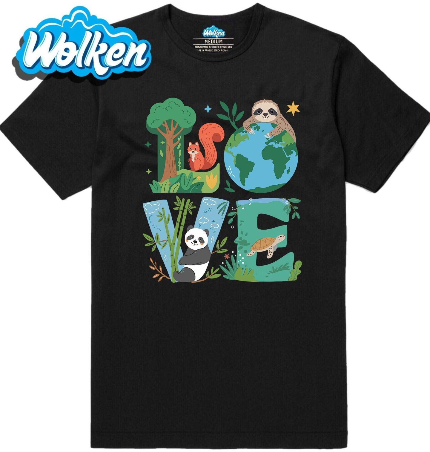 Pánské tričko Láska k Planetě Zemi LOVE.jpg