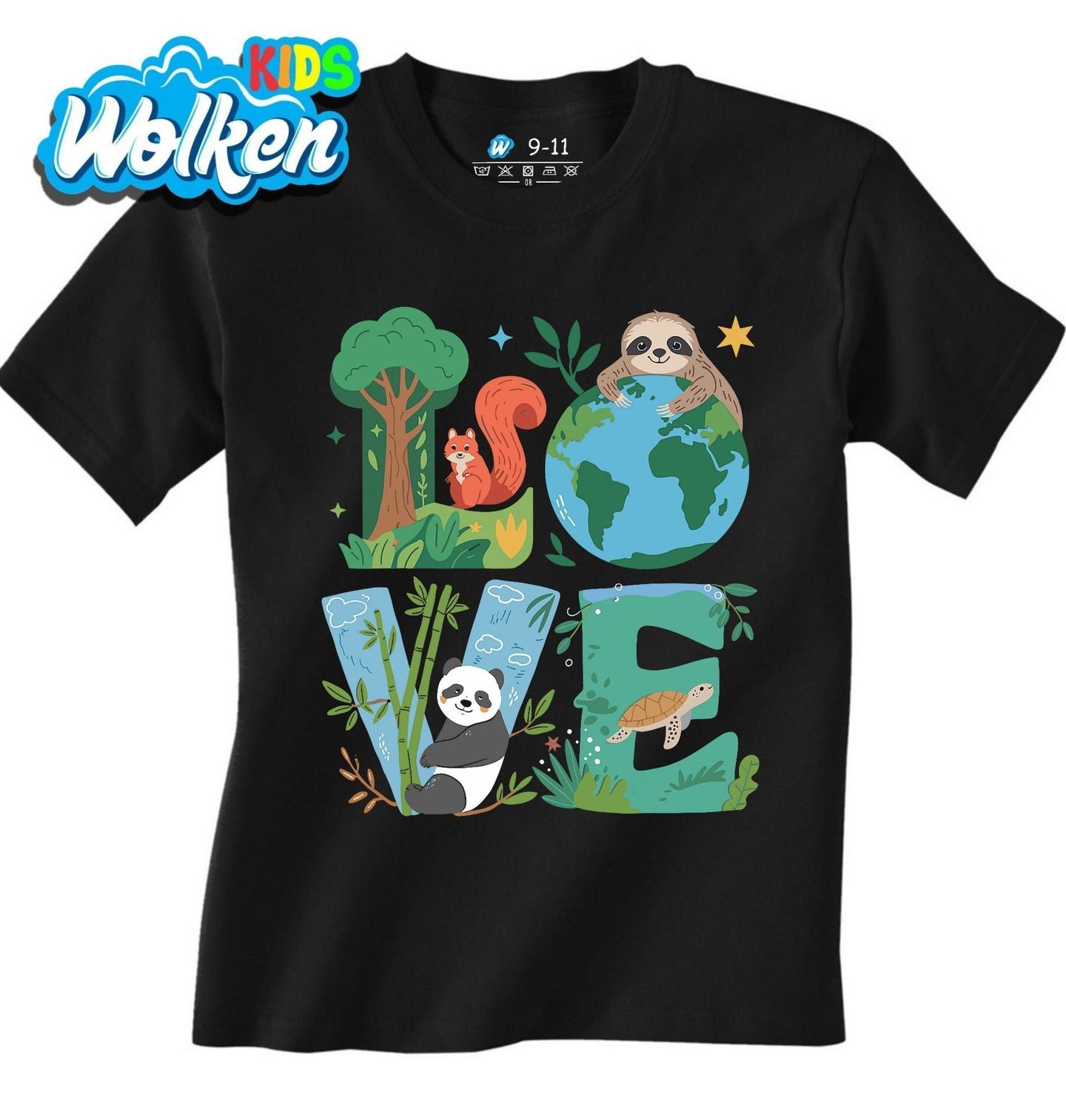 Dětské tričko Láska k Planetě Zemi LOVE.jpg