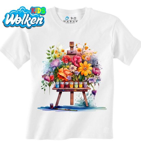 Obrázek produktu Dětské tričko Malířovo Plátno Květin