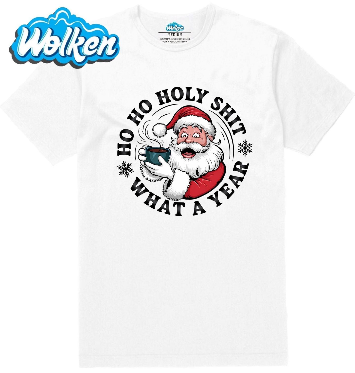 Pánské tričko  Ho ho holy shit, to byl rok!.jpg
