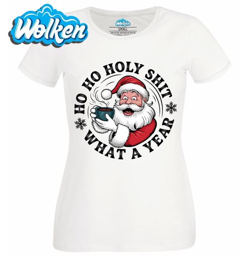 Obrázek produktu Dámské tričko Ho ho holy shit, to byl rok!