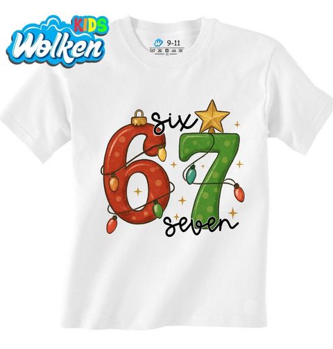 Obrázek produktu Dětské tričko Vánoční Six Seven 67