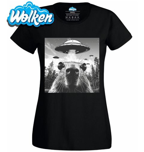 Obrázek produktu Dámské tričko Únos Kapybary UFO