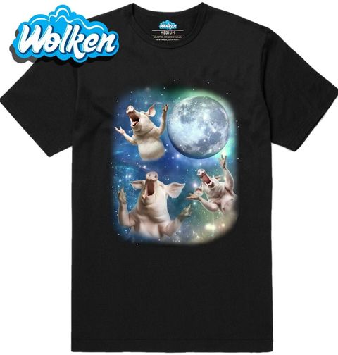 Obrázek produktu Pánské tričko Prasata vyjící na Měsíc