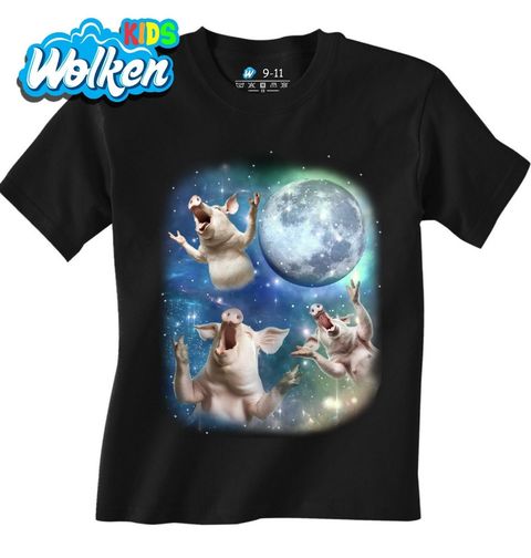 Obrázek produktu Dětské tričko Prasata vyjící na Měsíc