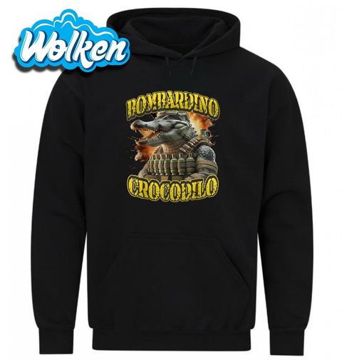 Obrázek produktu Pánská mikina Výsadkář z Bažin Bombardino Crocodilo